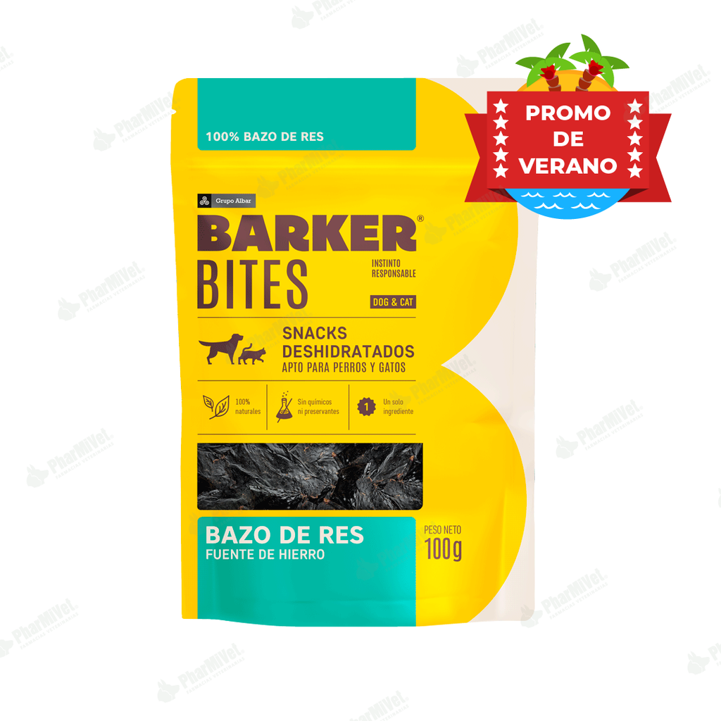 BARKER BITES BAZO DE RES X 100 GR
