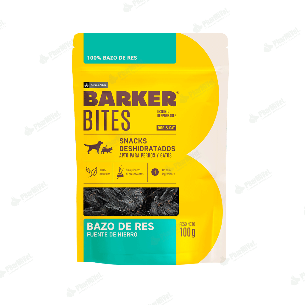 BARKER BITES BAZO DE RES X 100 GR