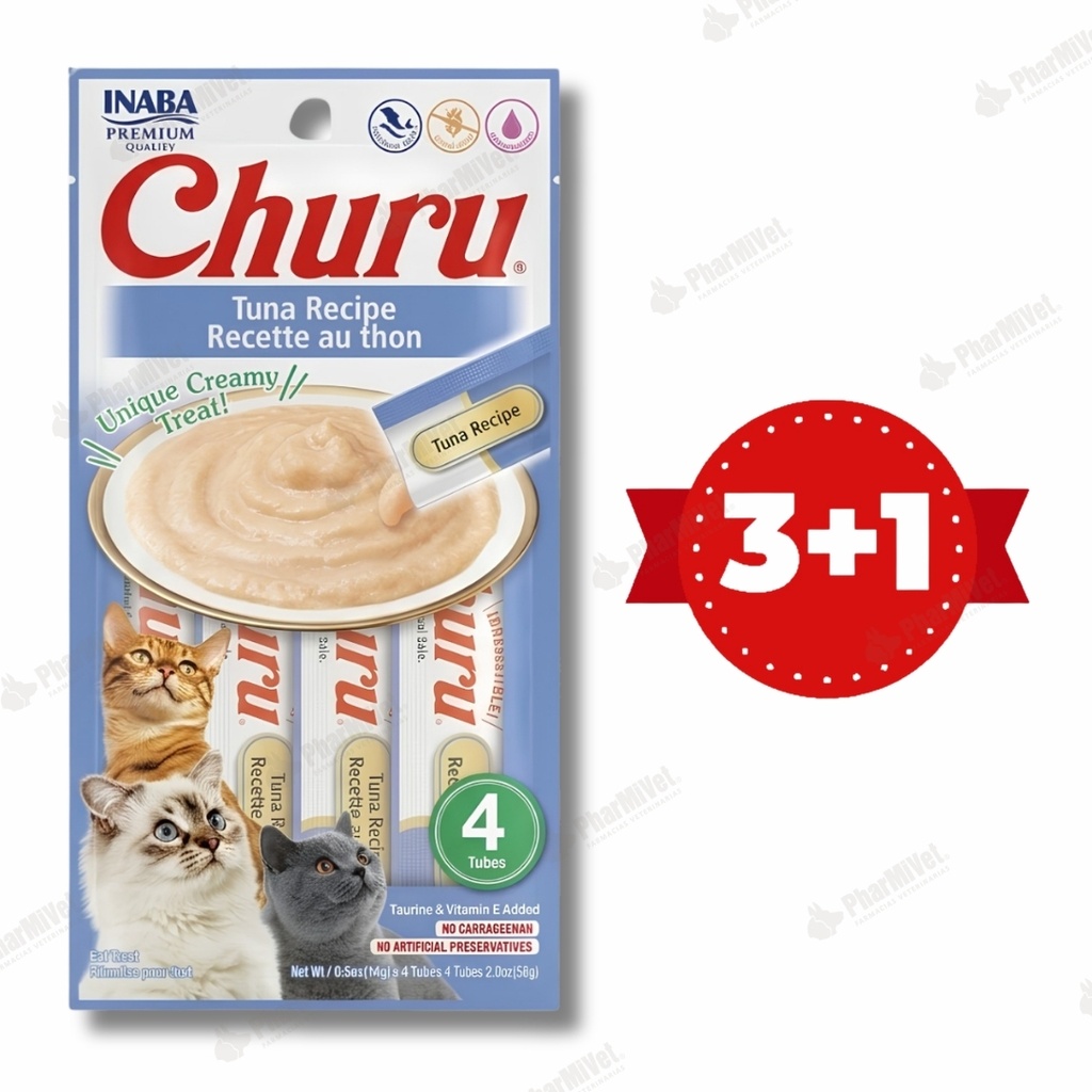 CHURU TUNA RECIPE  X 4 TUBOS (601)