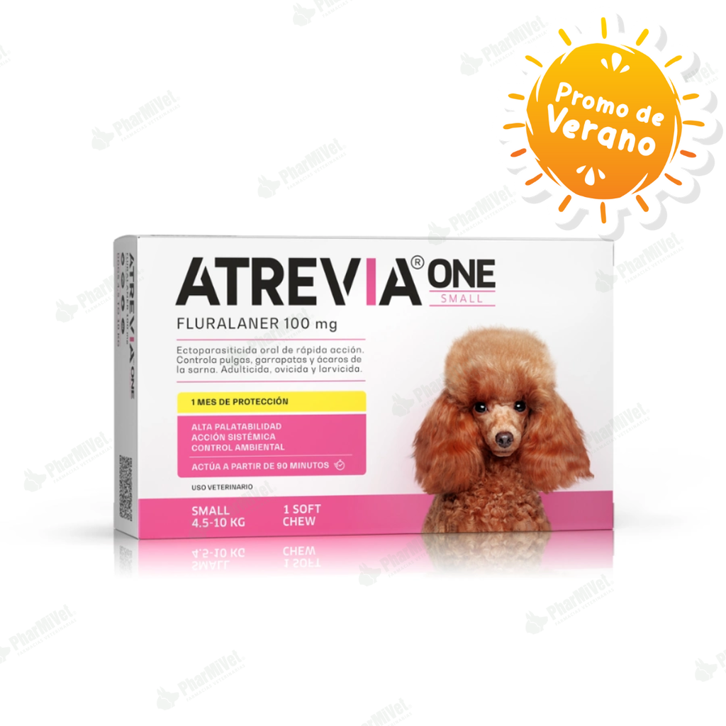 ATREVIA ONE SMALL DE 4.5 - 10 KG X 1 TAB