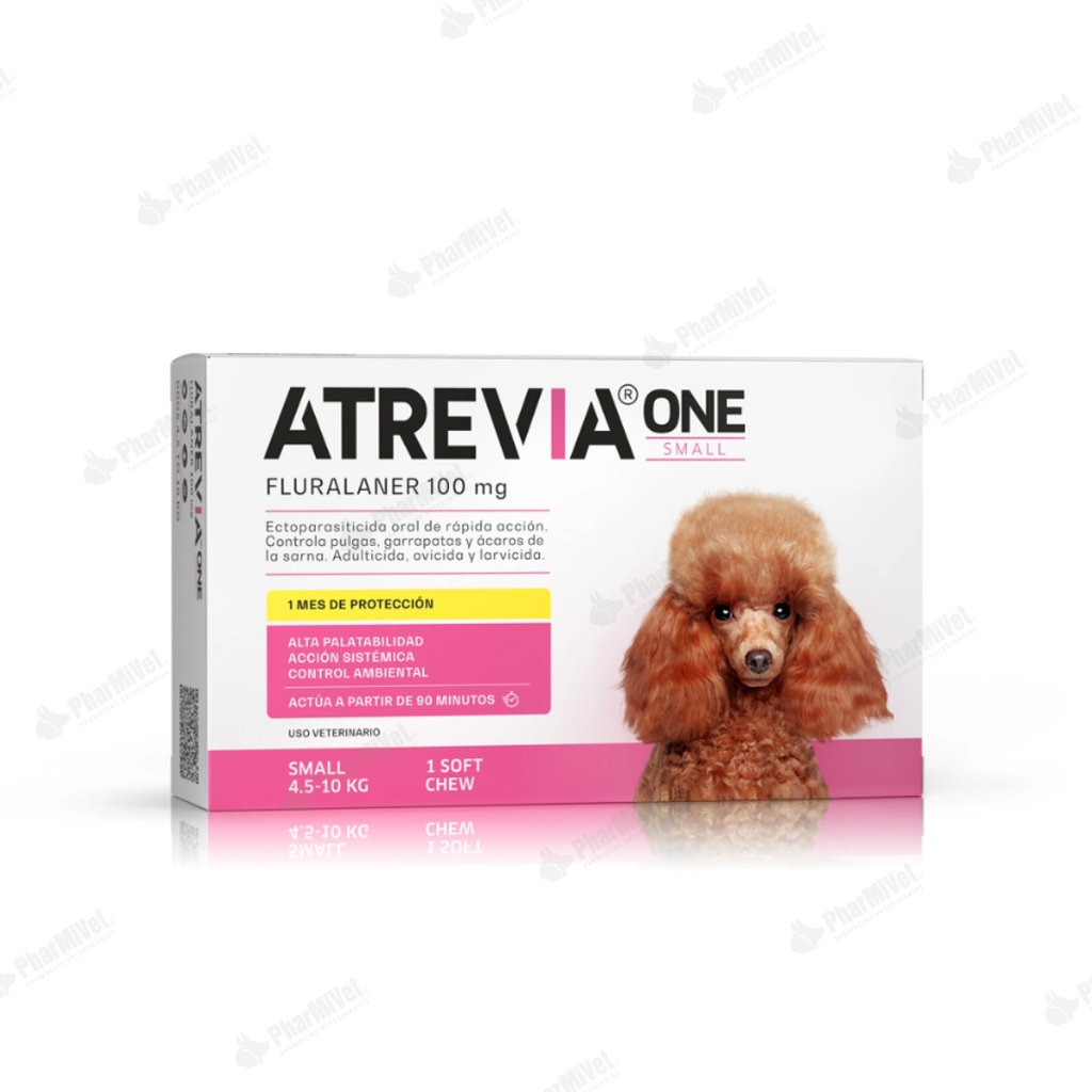 ATREVIA ONE SMALL DE 4.5 - 10 KG X 1 TAB