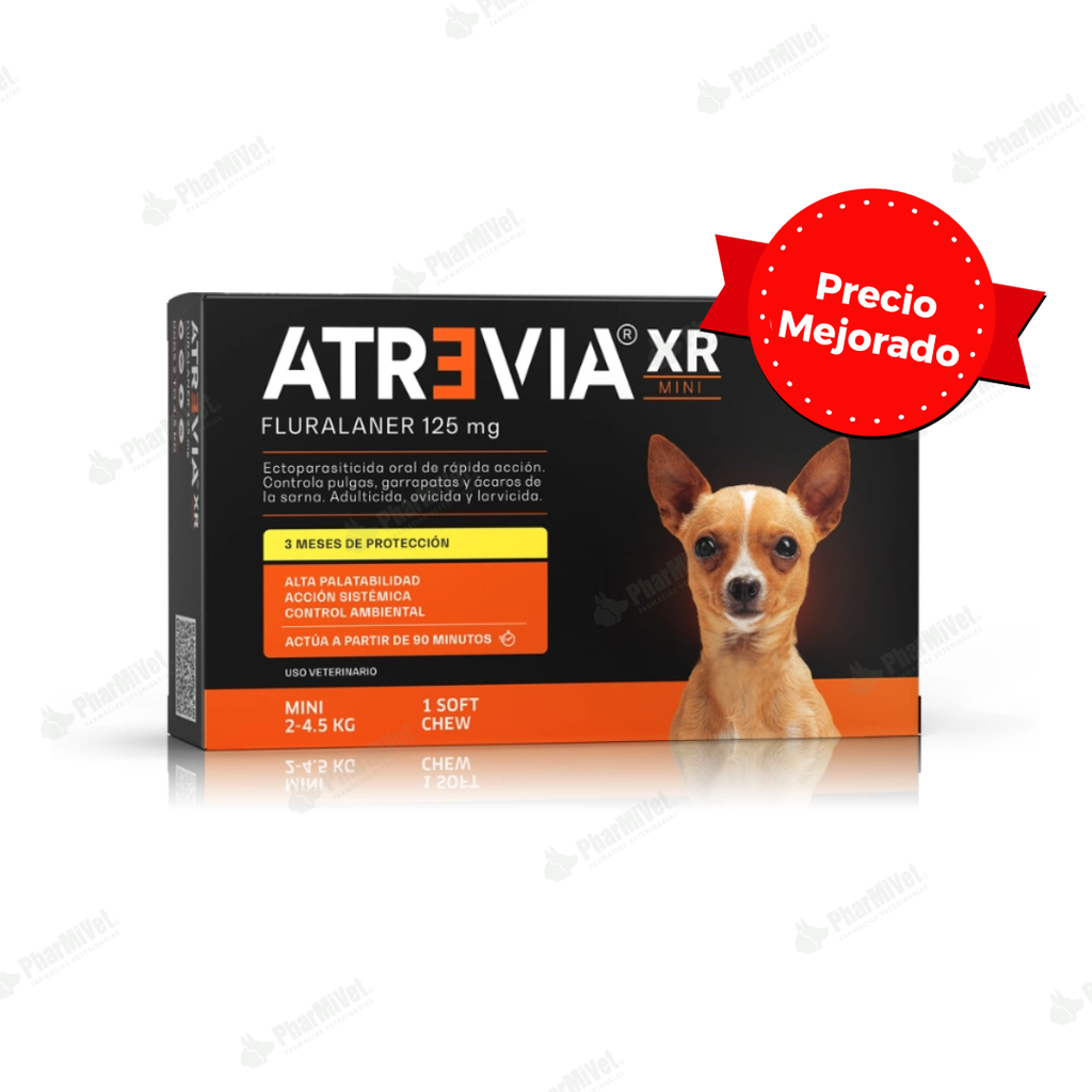 ATREVIA XR MINI DE 2 - 4.5 KG X 1 TAB