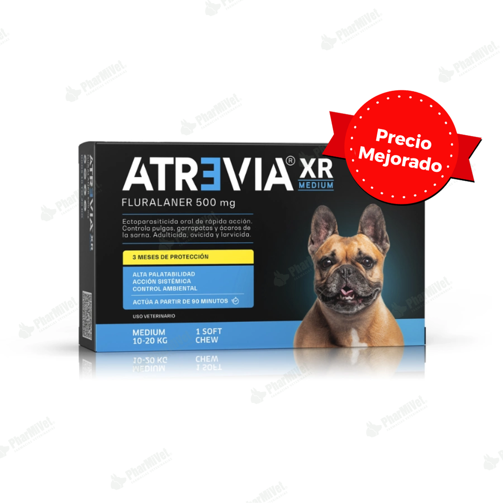 ATREVIA XR MEDIUM DE 10 - 20 KG X 1 TAB