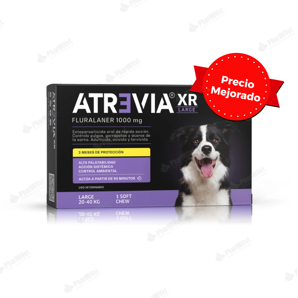 ATREVIA XR LARGE DE 20 - 40 KG X 1 TAB