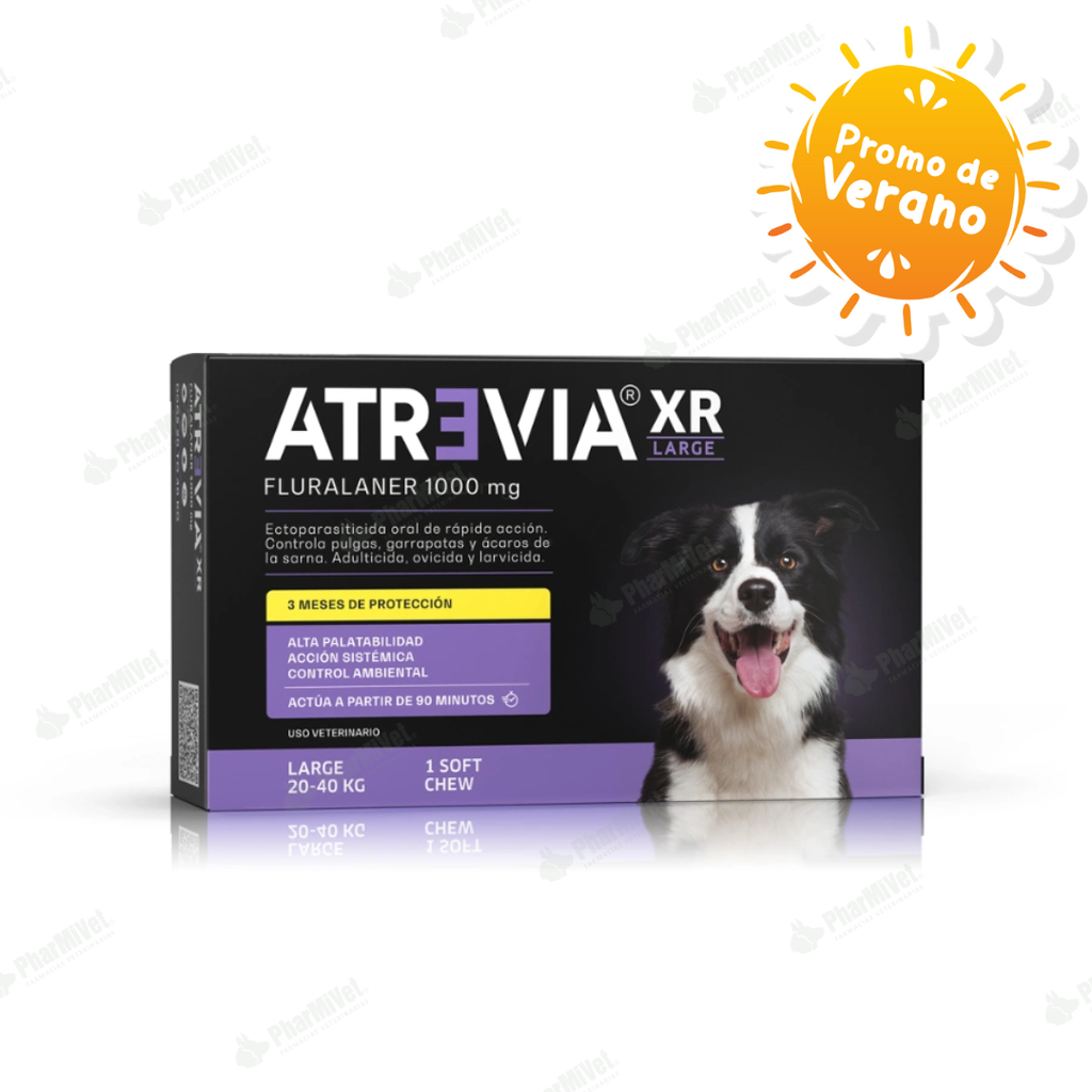 ATREVIA XR LARGE DE 20 - 40 KG X 1 TAB
