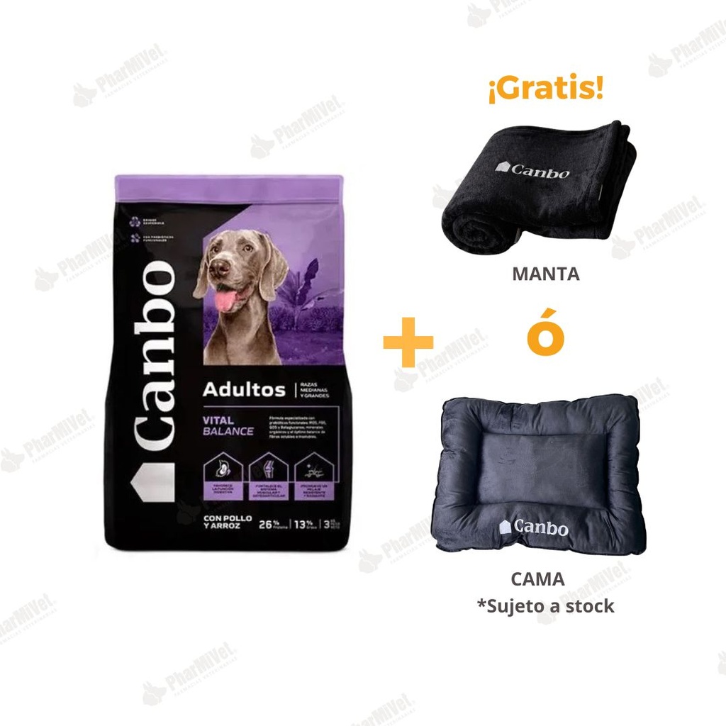 CANBO BALANCE POLLO ADULTO RZ M/G X 3 KG