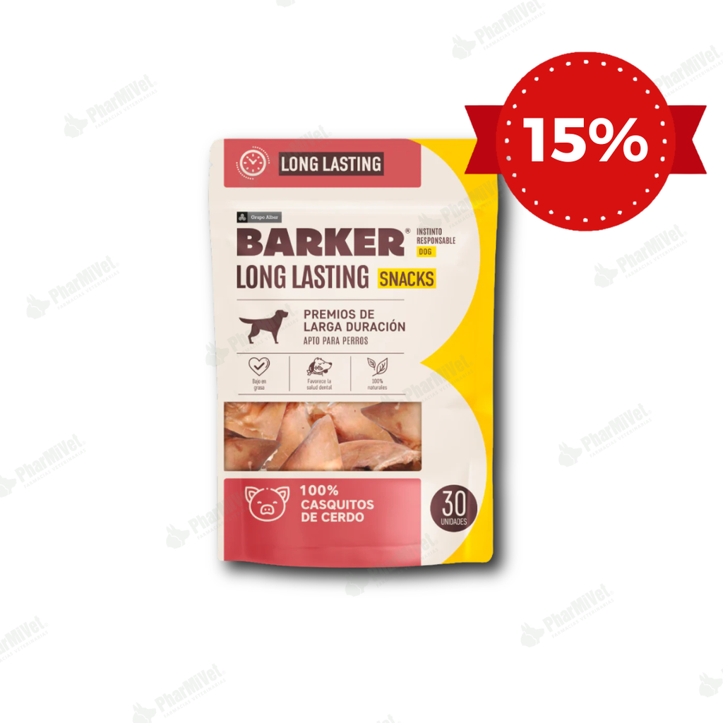 BARKER LONG LASTING CASQUITOS DE CERDO