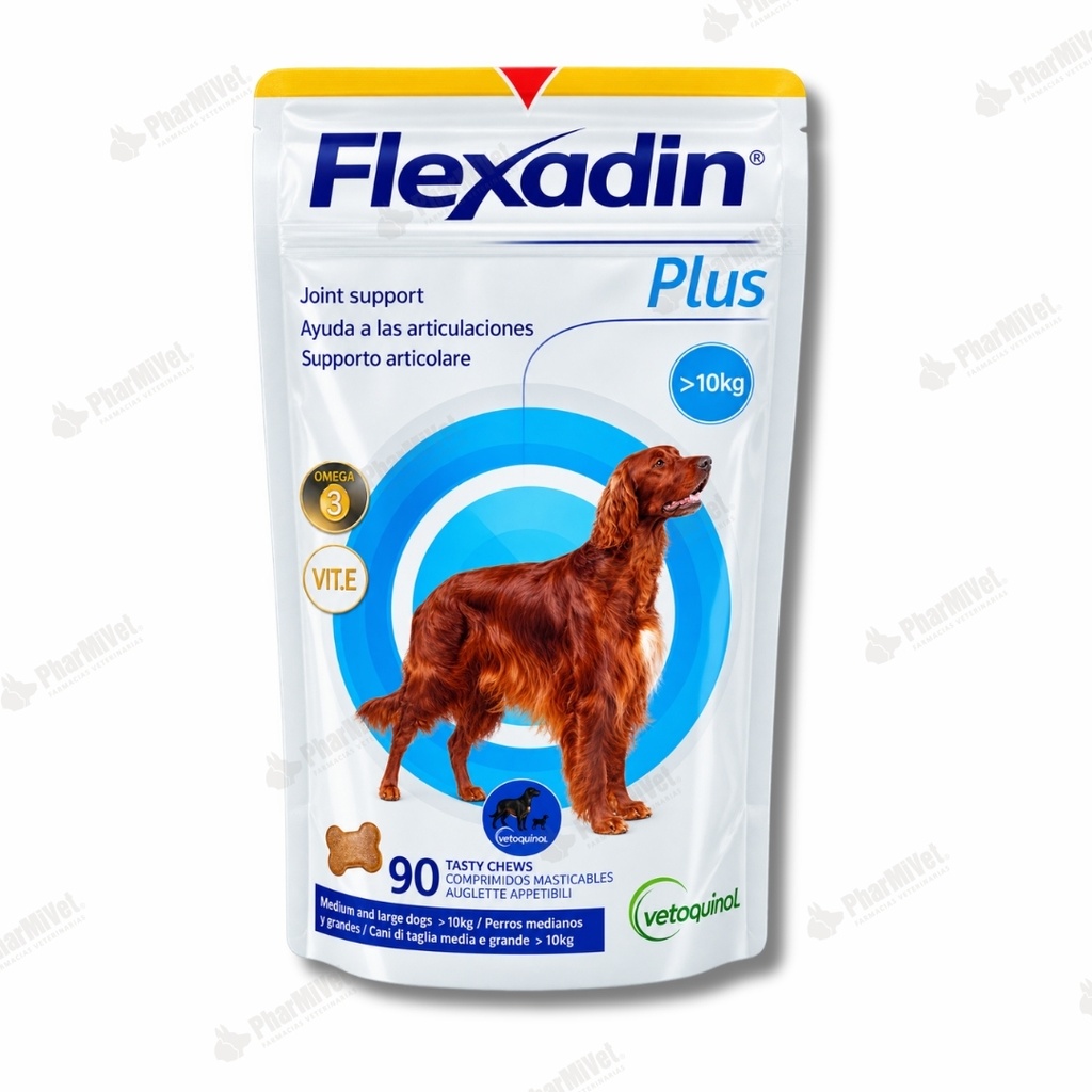 FLEXADIN PLUS PERRO MAS DE 10 KG X 90 TAB