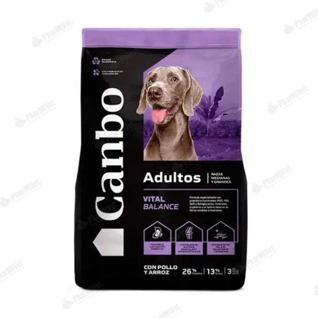 CANBO BALANCE POLLO ADULTO RZ M/G X 15 kg