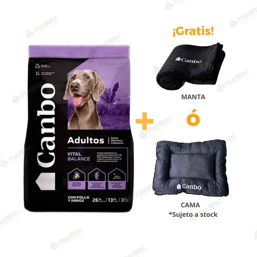 CANBO BALANCE POLLO ADULTO RZ M/G X 15 kg