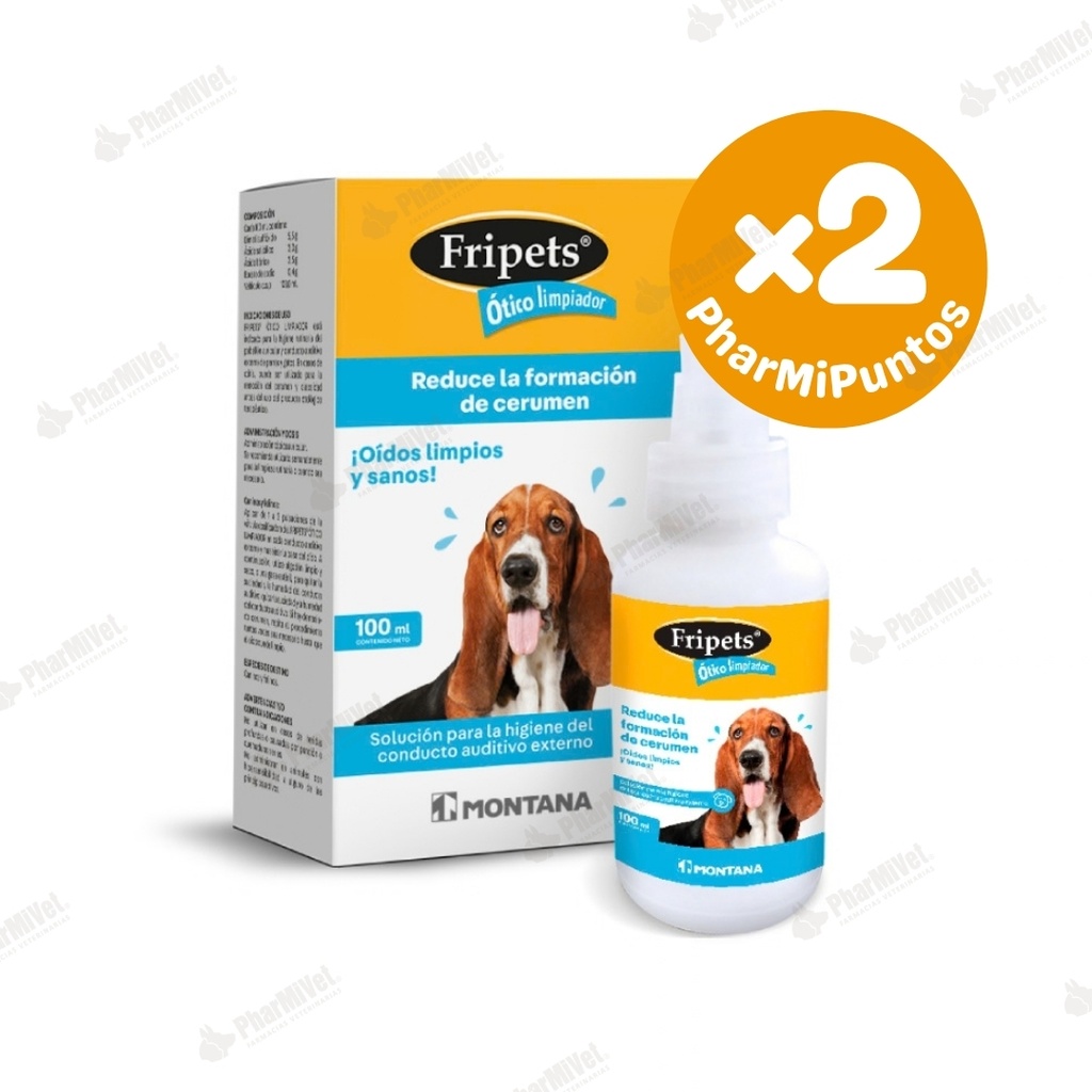 FRIPETS OTICO LIMPIADOR X 100 ML