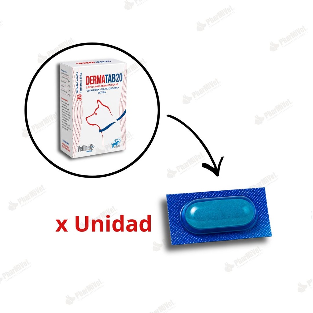 DERMA TAB-20 MG X TAB
