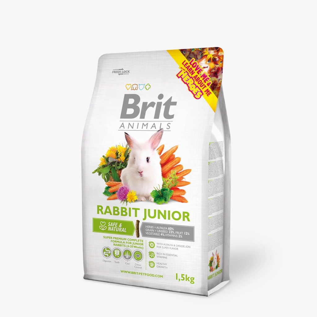 BRIT CARE ANIMAL RABBIT/JUNIOR X 300 GR