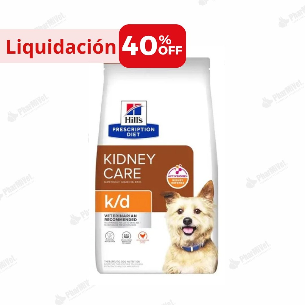 LIQUIDACION: HILL'S CANINE K/D X 3.85 KG