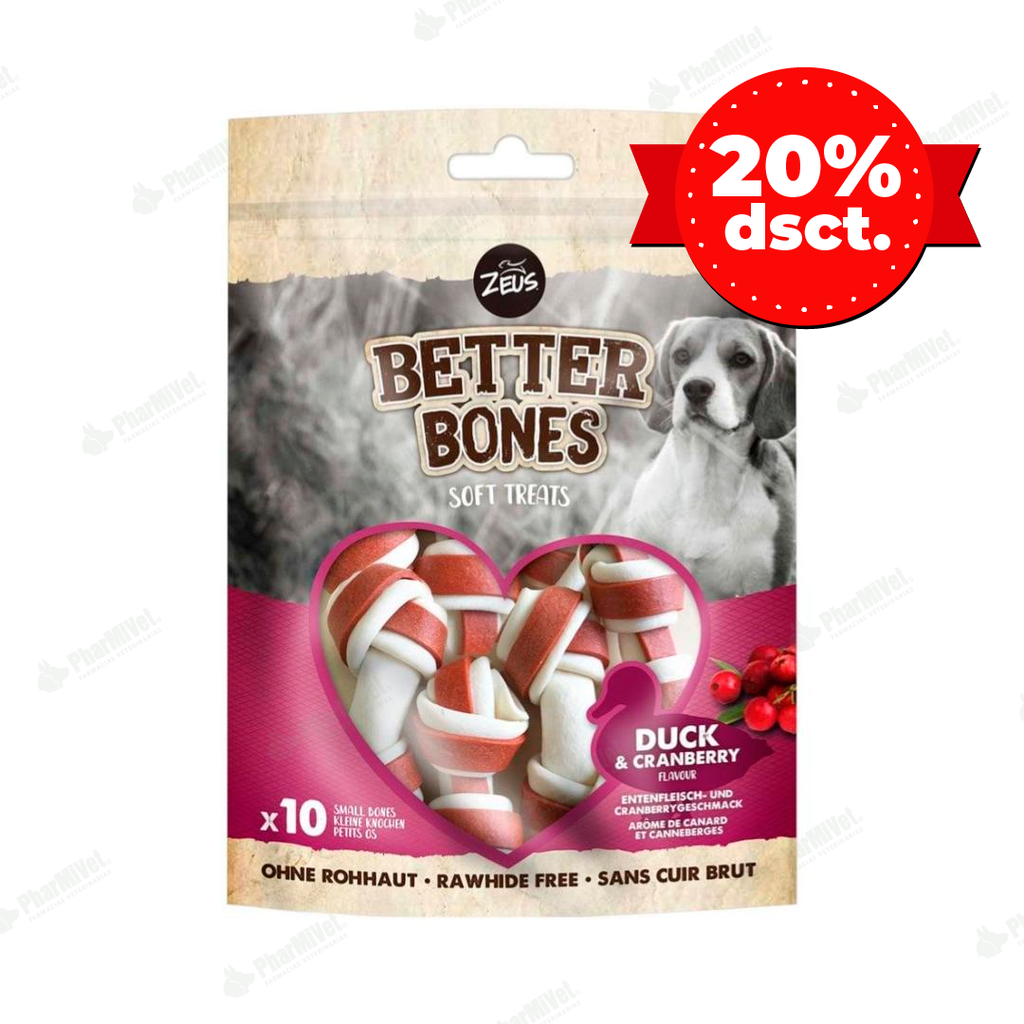 PROMO:ZEUS BETTER BONES PATO Y CRANBERRY 7.5 CM