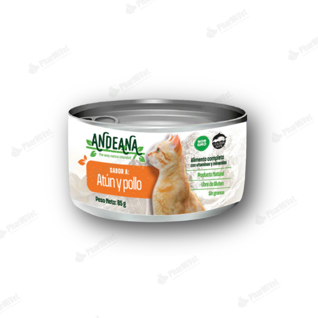 ANDEANA ATUN Y POLLO X 85 GR