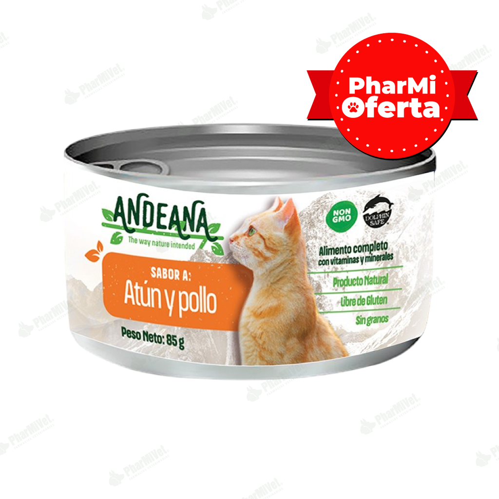 ANDEANA ATUN Y POLLO X 85 GR