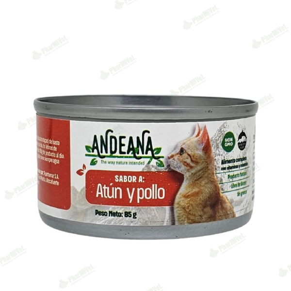 ANDEANA ATUN Y POLLO X 85 GR