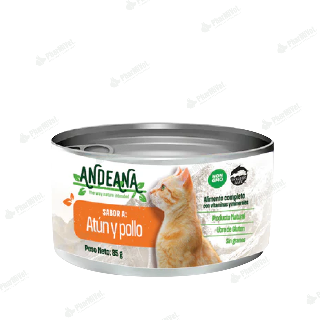 ANDEANA ATUN Y POLLO X 85 GR