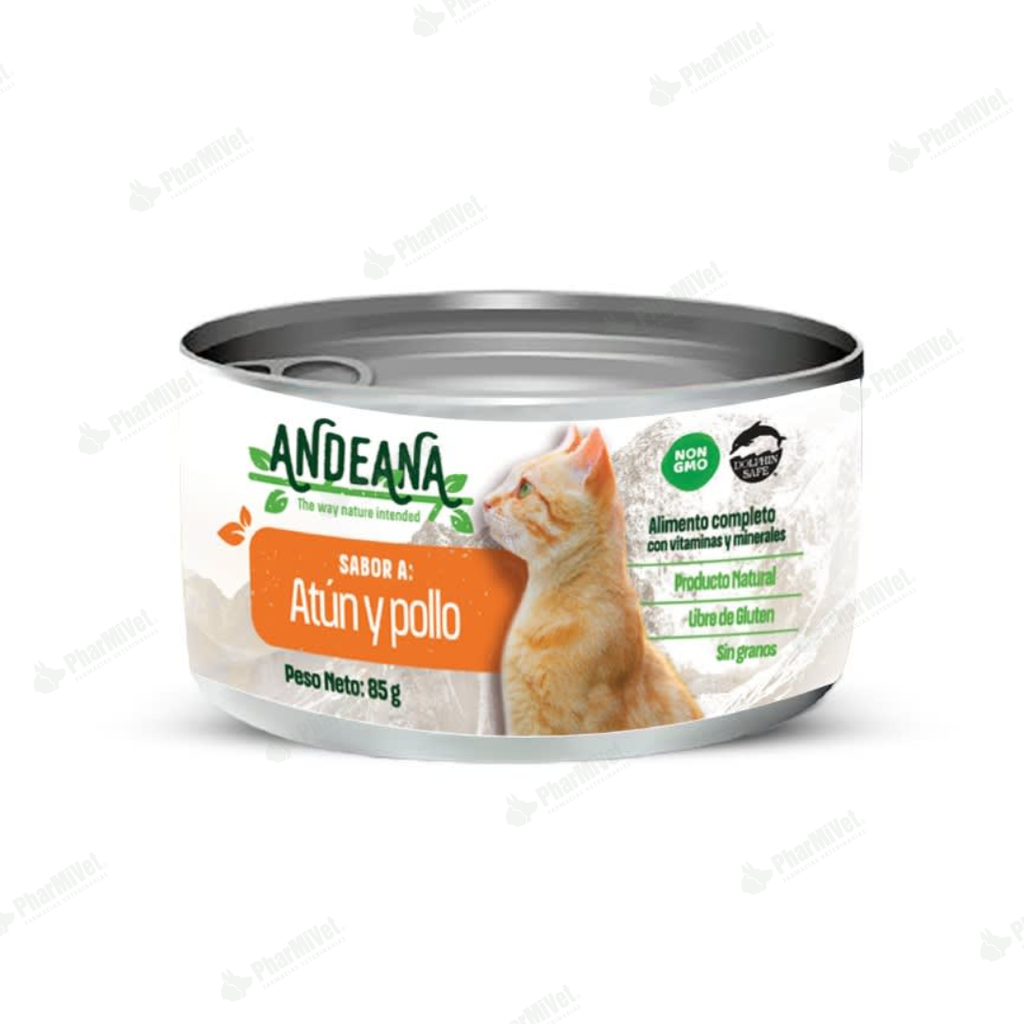 ANDEANA ATUN Y POLLO X 85 GR