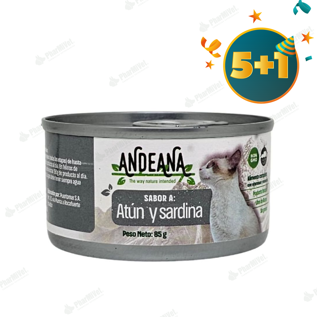 ANDEANA ATUN Y SARDINA X 85 GR