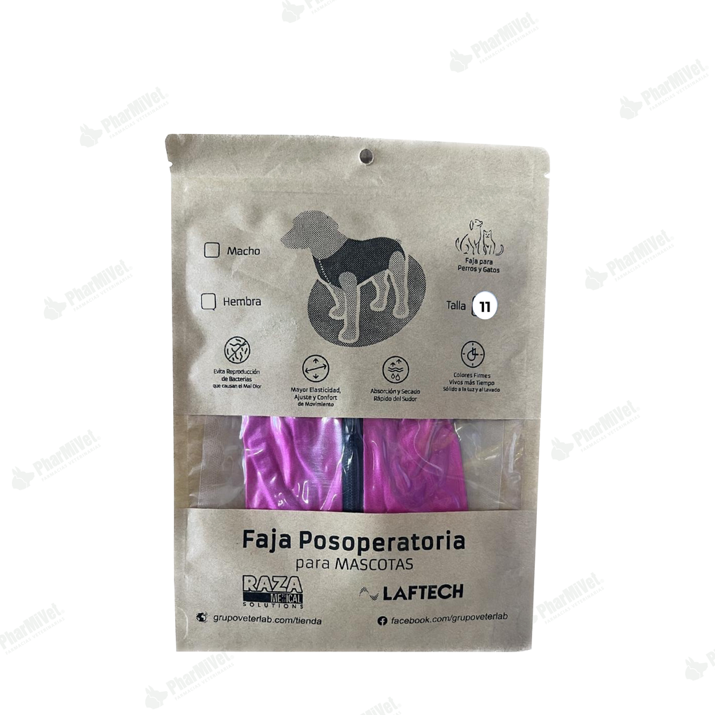 FAJA POSOPERATORIA MACHO TALLA 11(29-34 KG)