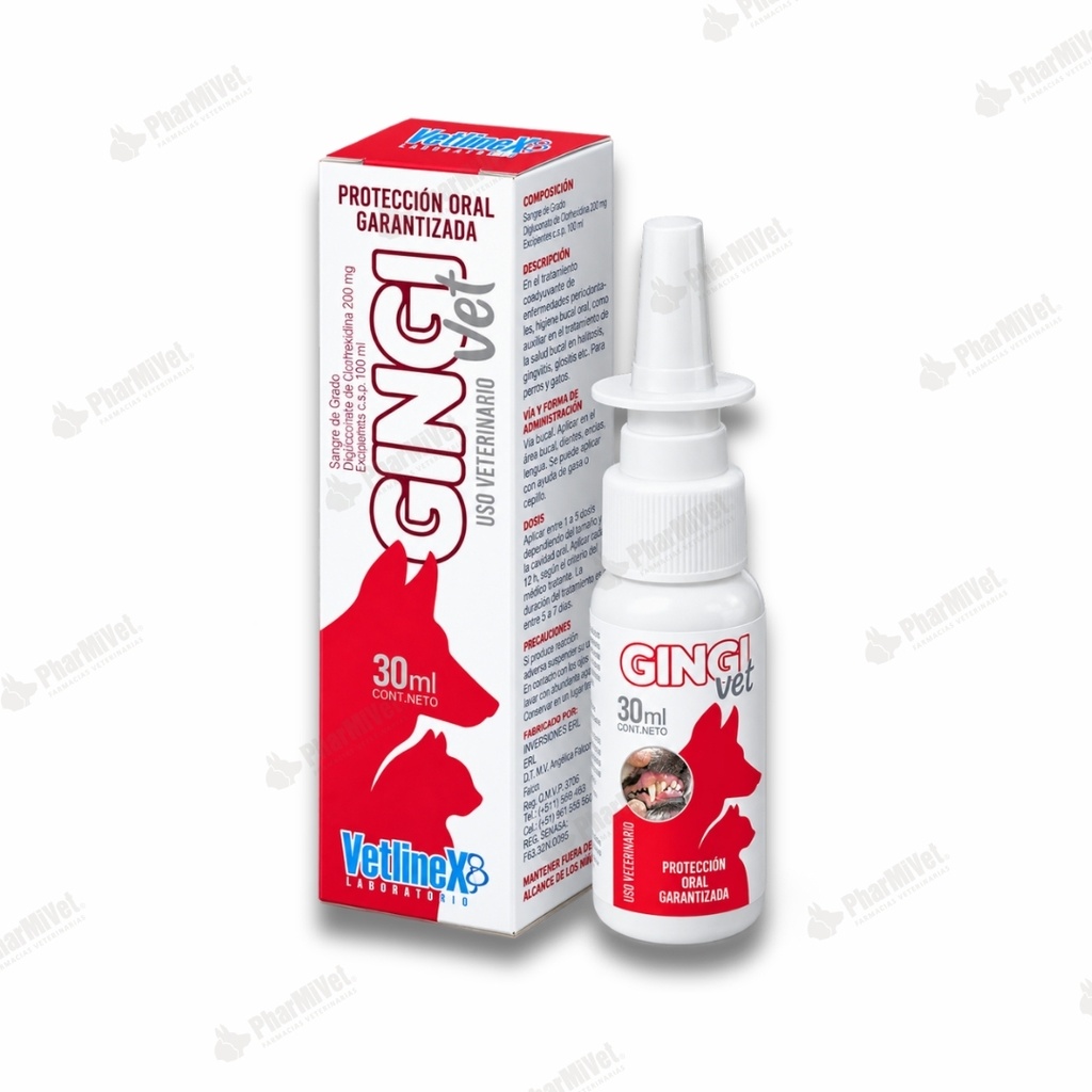 GINGIVET VETLINEX X 30 ML