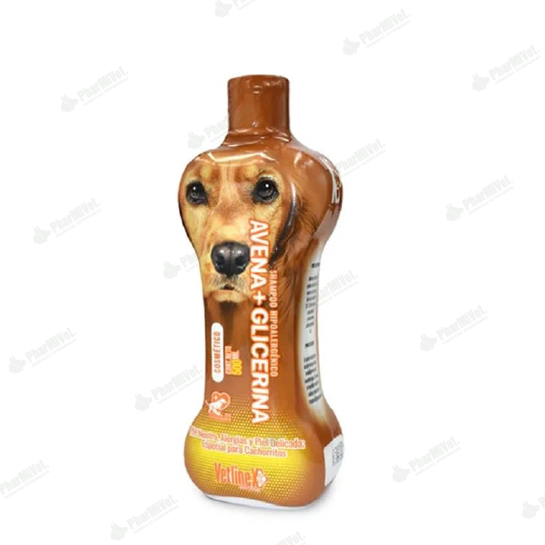 SHAMPOO AVENA+GLICERINA VETLINEX X 500 ML