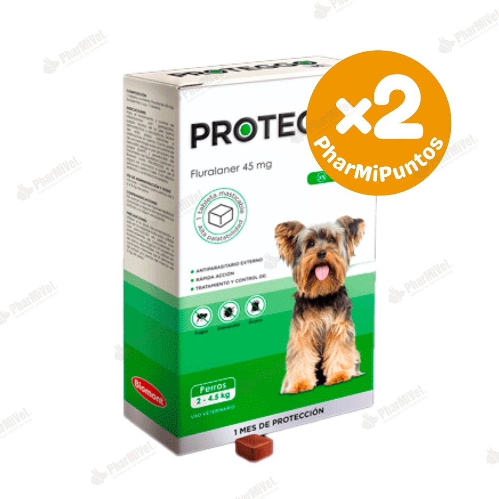 PROTEGGO 1M 45MG DE 2 - 4.5 KG