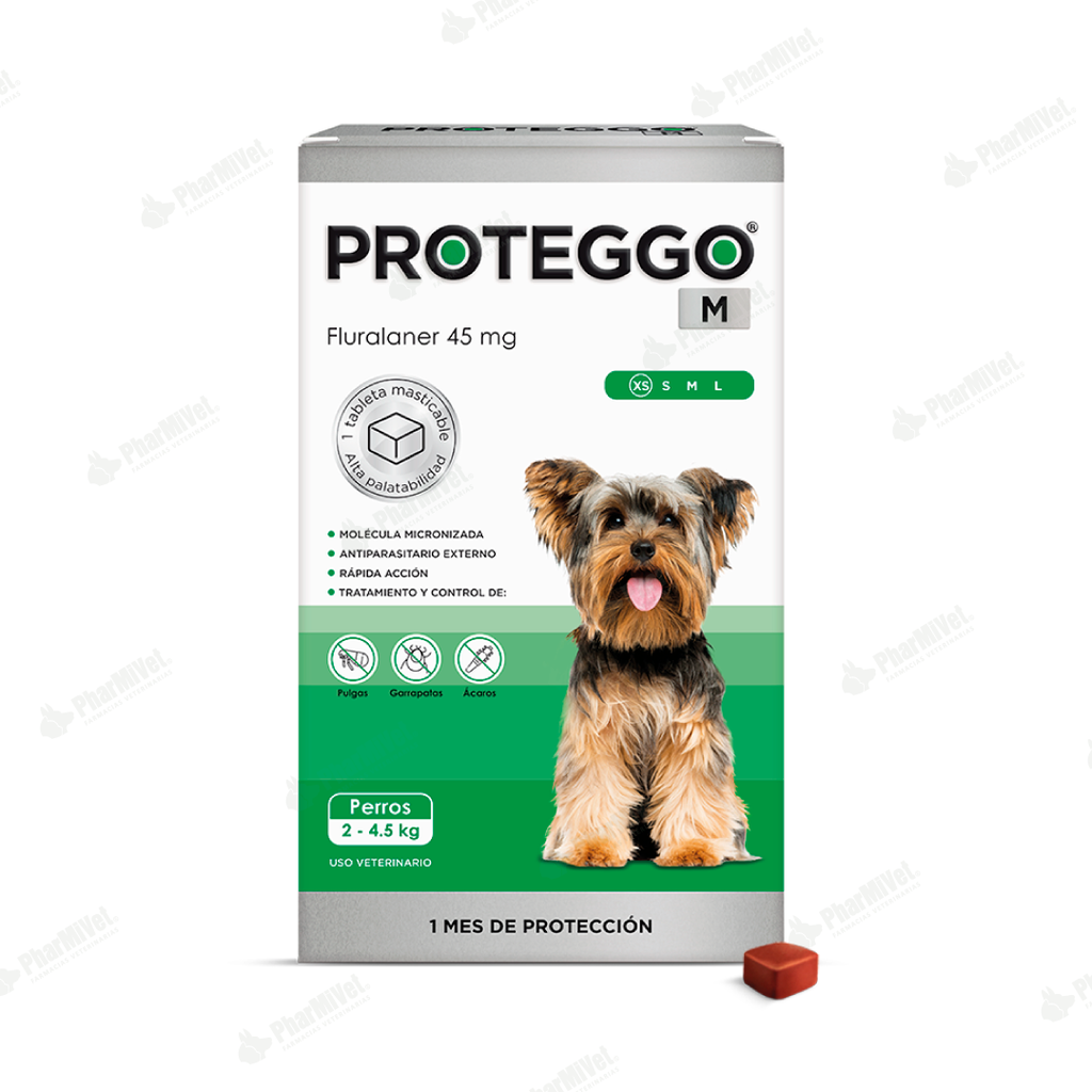 PROTEGGO 1M 45MG DE 2 - 4.5 KG