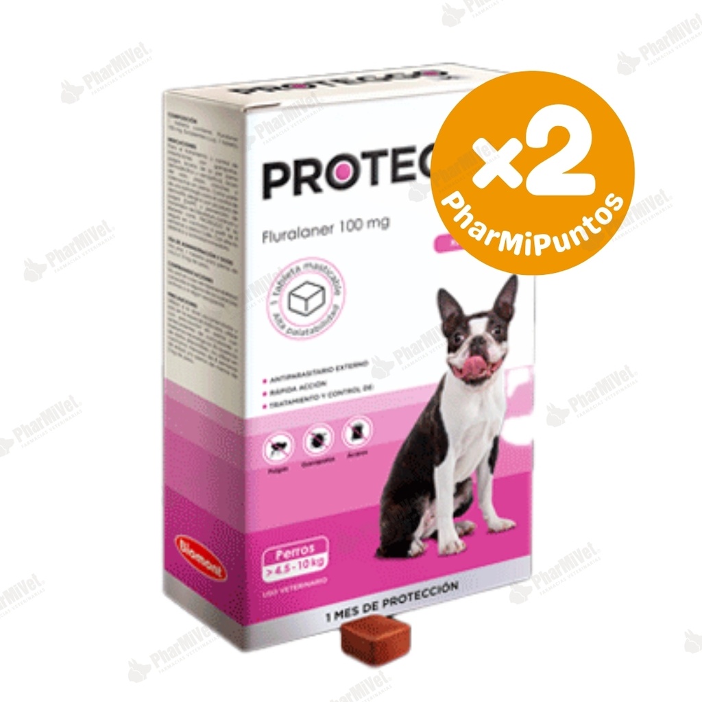 PROTEGGO 1M 100 MG DE 4.5 - 10 KG