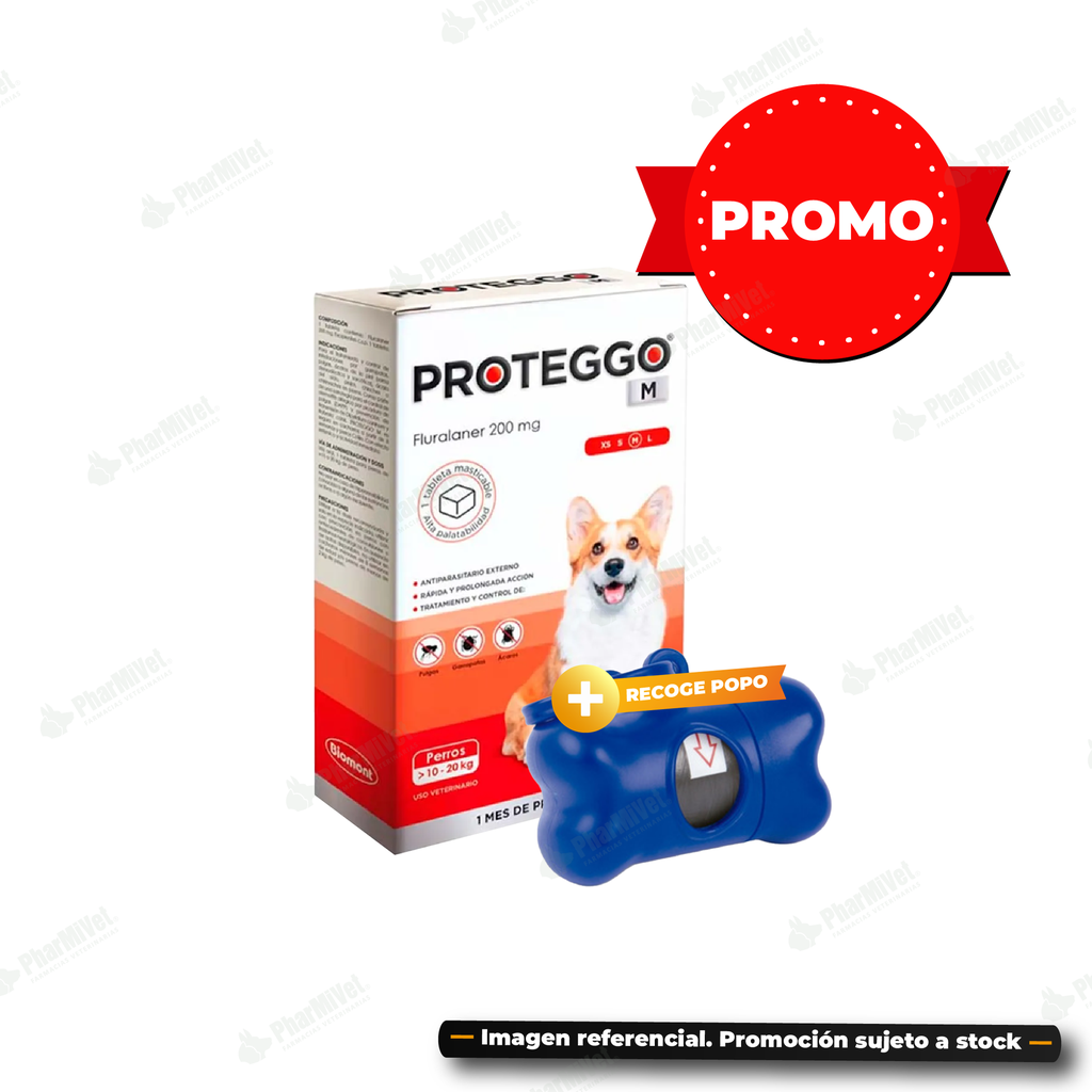 PROTEGGO 1M 200 MG DE 10 -20 KG