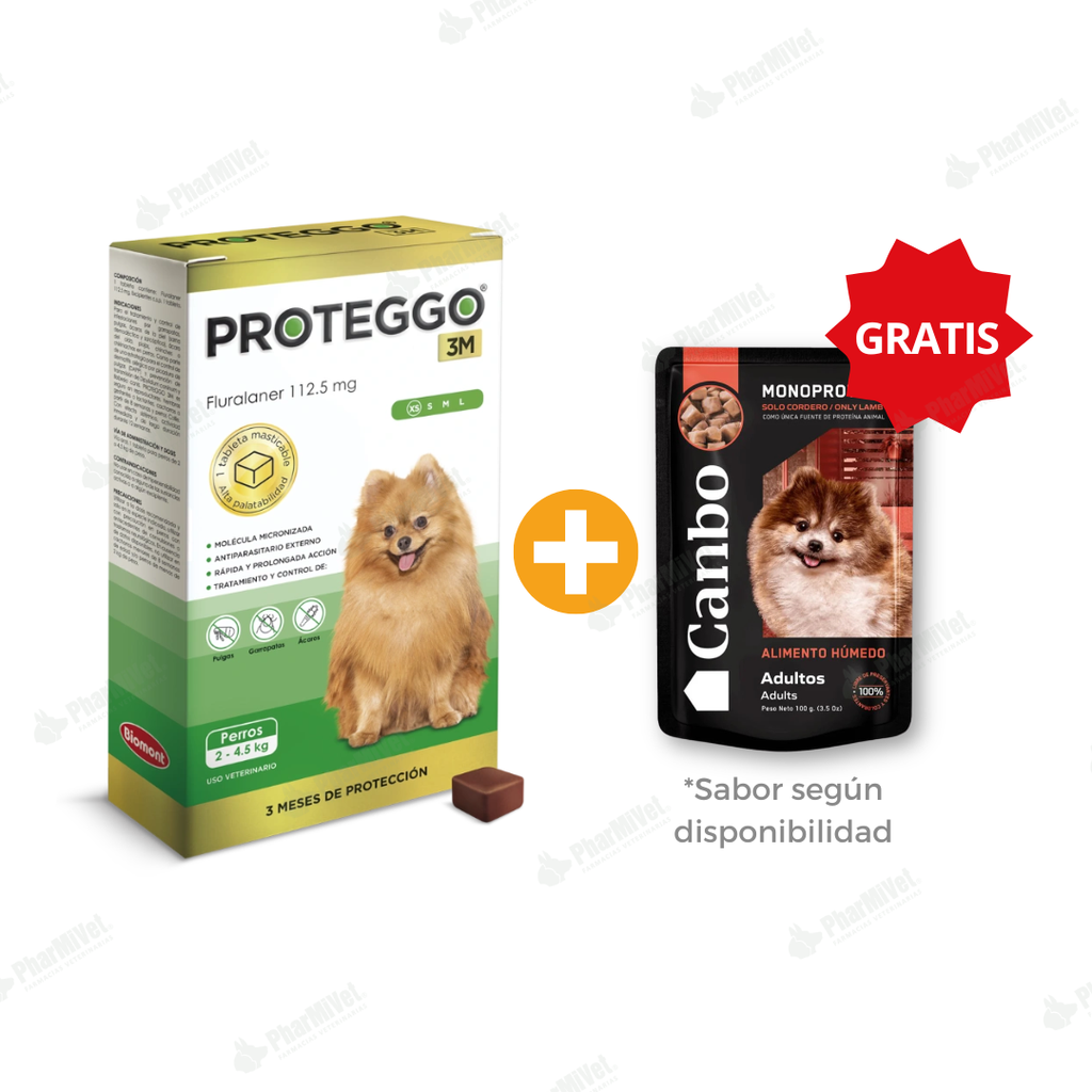 PROTEGGO 3M 112.5 MG DE 2 - 4.5 KG