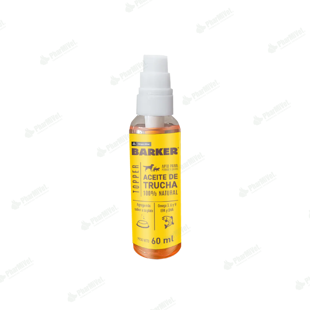 ACEITE DE TRUCHA BARKER X 60 ML