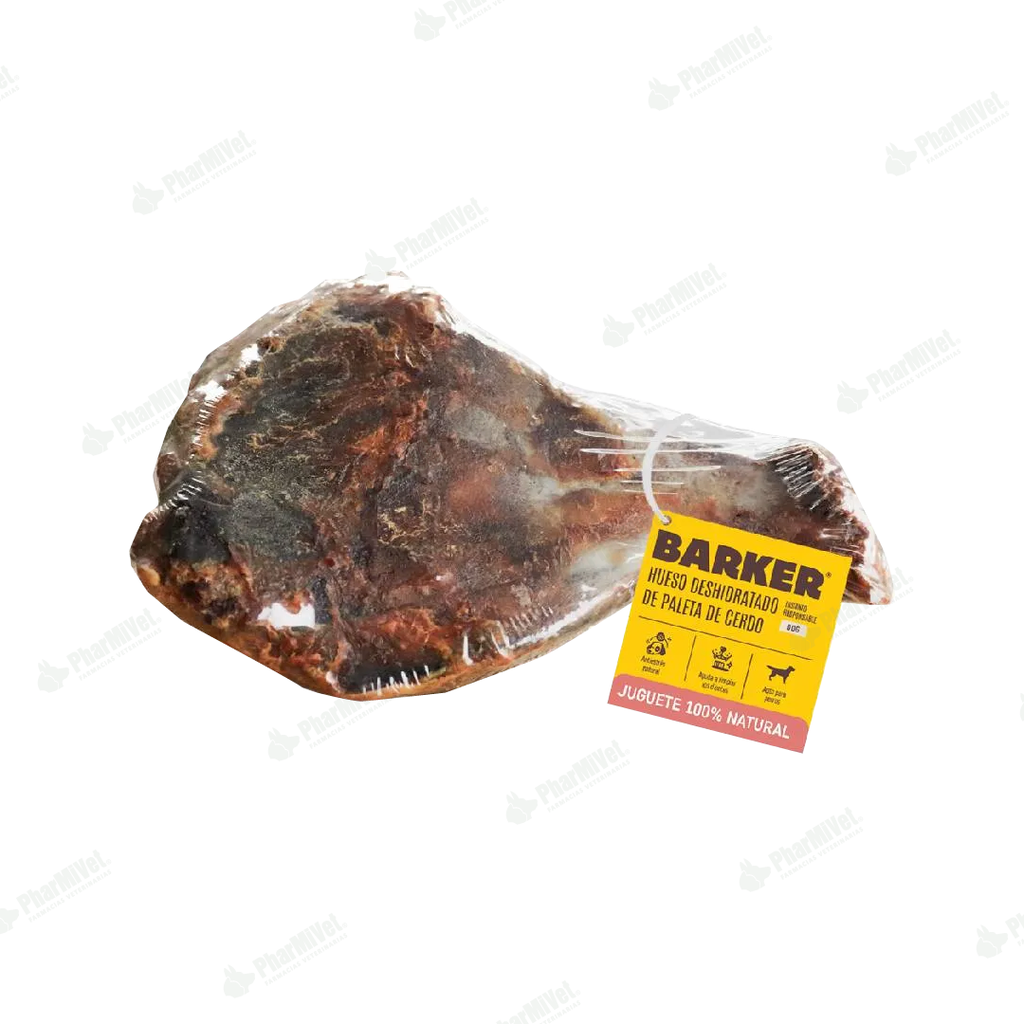 PALETA DE CERDO BARKER HUESO DESHIDRATADO