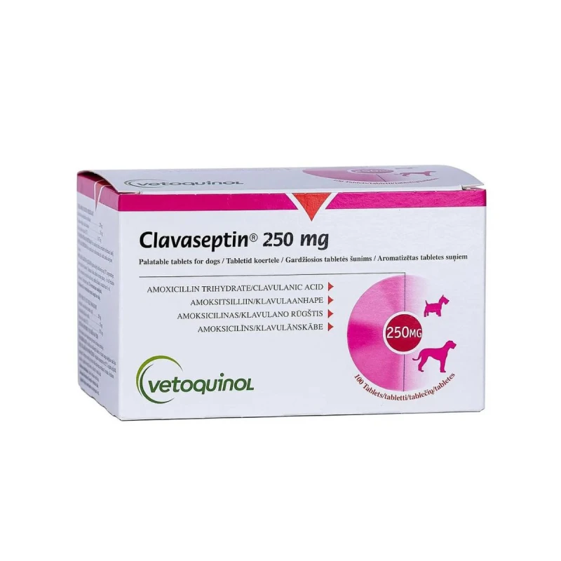 CLAVASEPTIN 250 MG X 10 TB