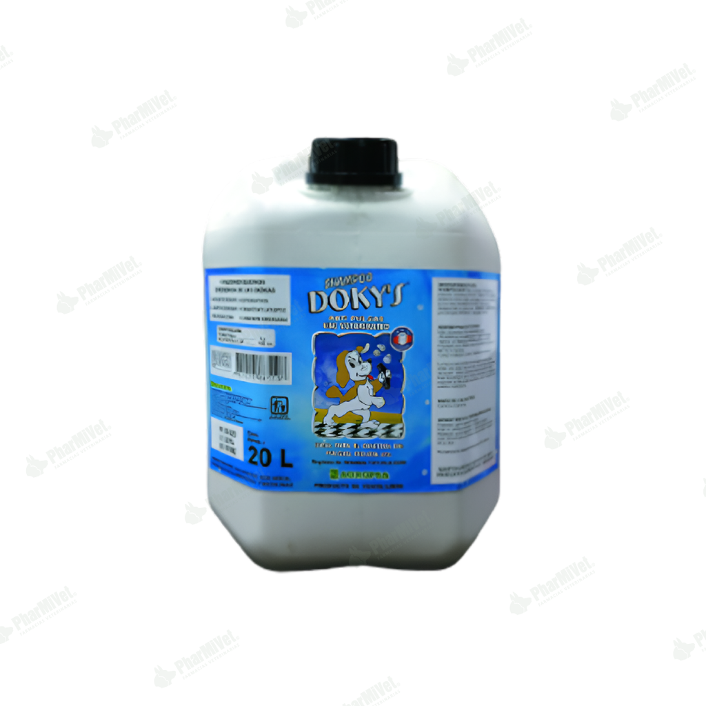 SHAMPOO DOKYS ANTIPULGA BIDON X 20 LT