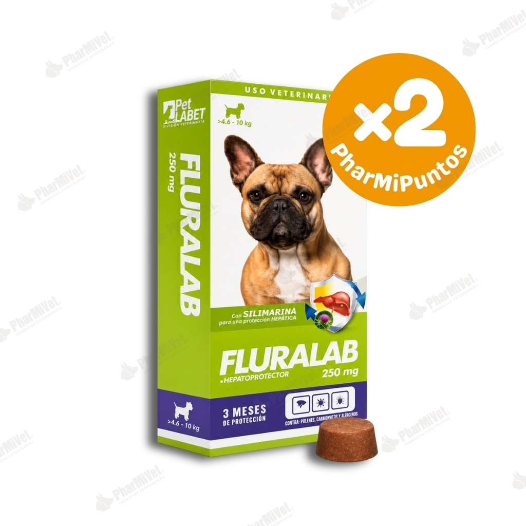 FLURALAB 4.5-10 KG (250 MG)