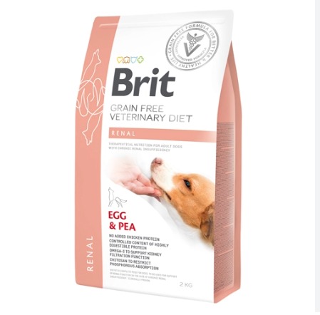 BRIT GF VET DIETS DOG RENAL X 2 KG