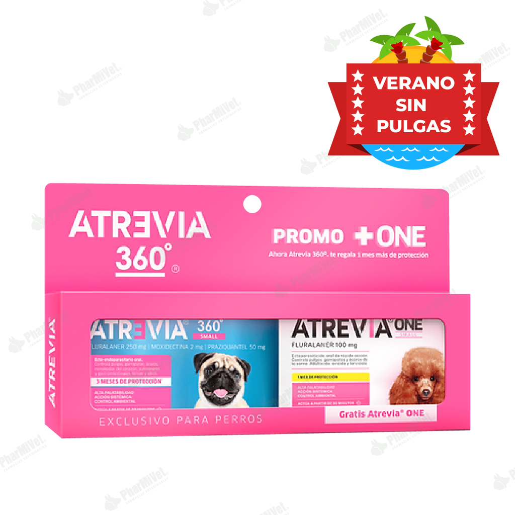 PROMO ATREVIA 360 SMALL X 1 TAB + ATREVIA ONE SMALL X 1 TAB
