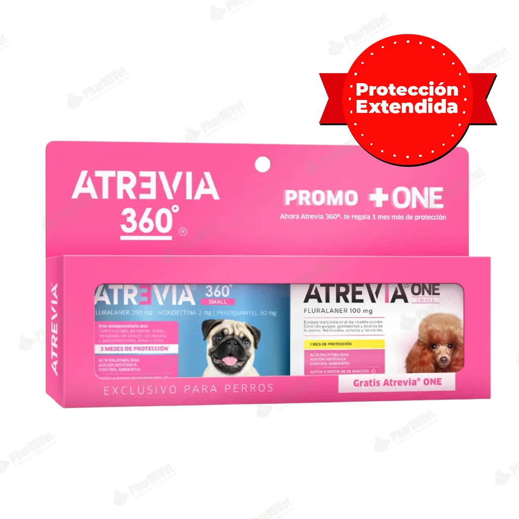 PROMO ATREVIA 360 SMALL X 1 TAB + ATREVIA ONE SMALL X 1 TAB