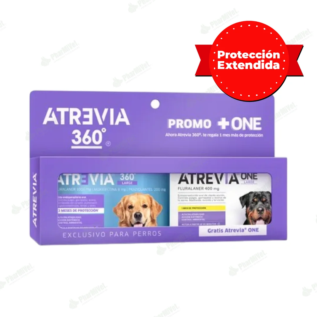 PROMO ATREVIA 360 LARGE X 1 TAB + ATREVIA ONE LARGE X 1 TAB