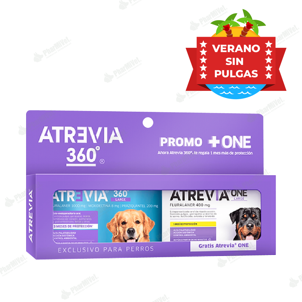 PROMO ATREVIA 360 LARGE X 1 TAB + ATREVIA ONE LARGE X 1 TAB