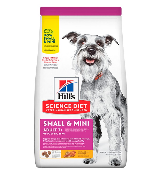 HILL'S SD CANINE ADULT 7+ SMALL &amp; MINI 4.5 LB (2 KG)