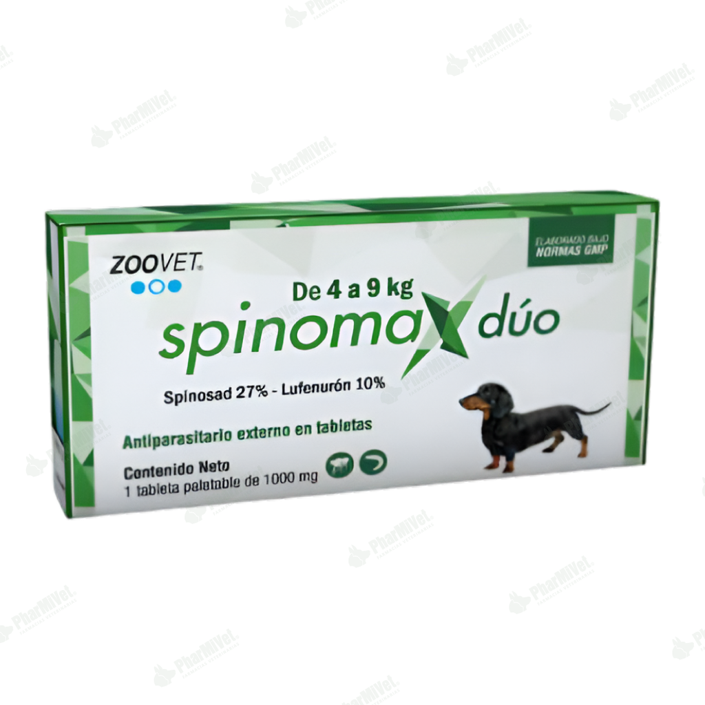 SPINOMAX DUO TB X 1000 MG (DE 4-9 KG)