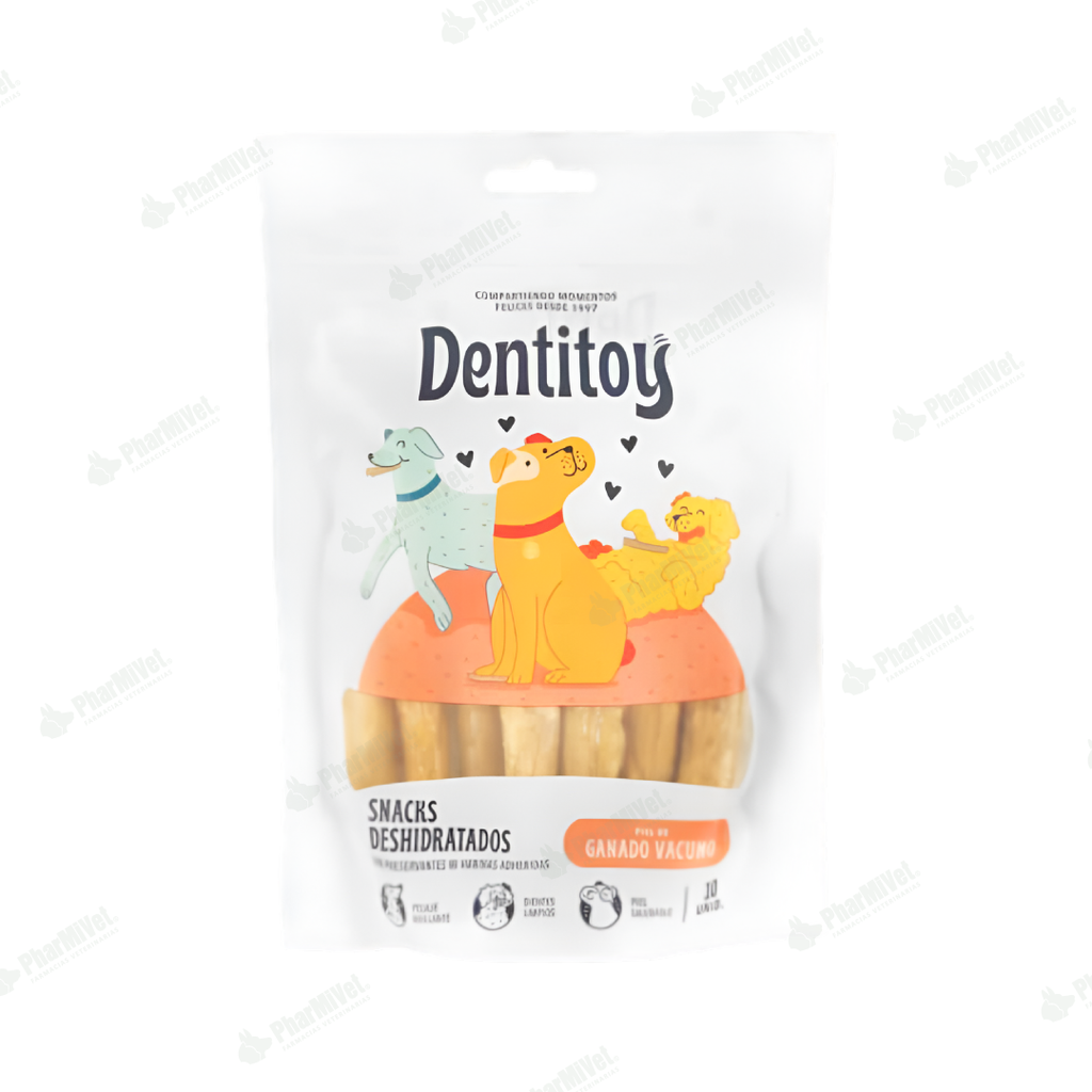 DENTITOY BARRITAS VACUNO X 10 UND