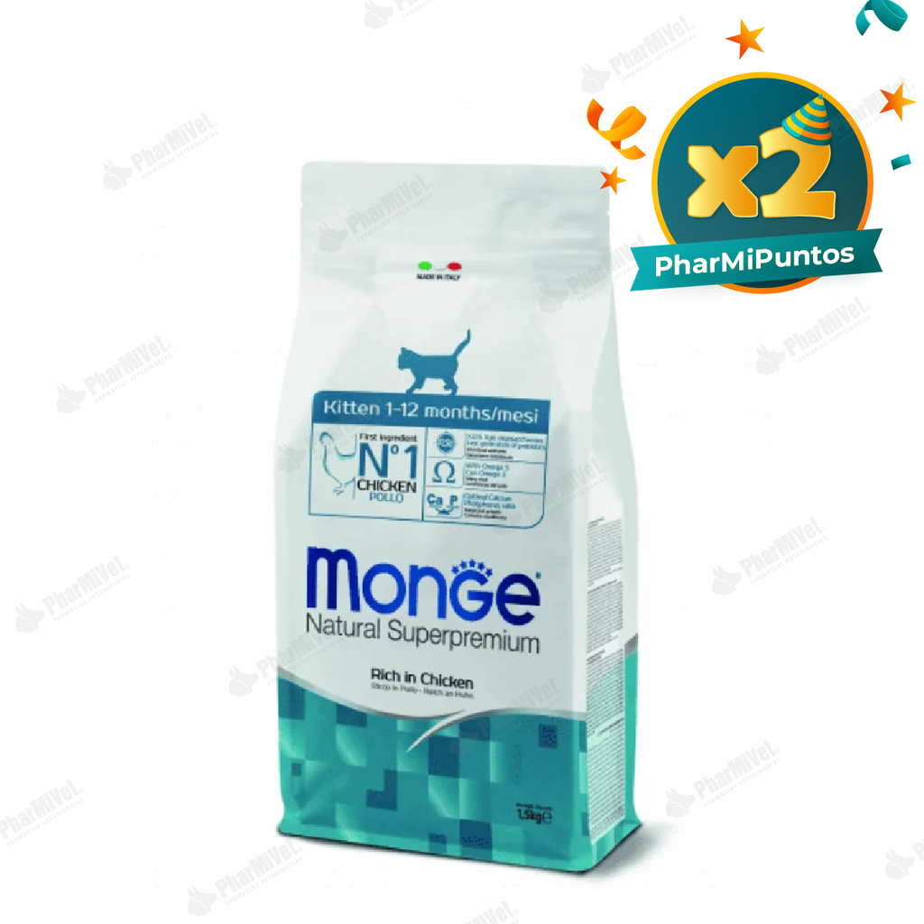 MONGE FELINE KITTEN 1.5 KG