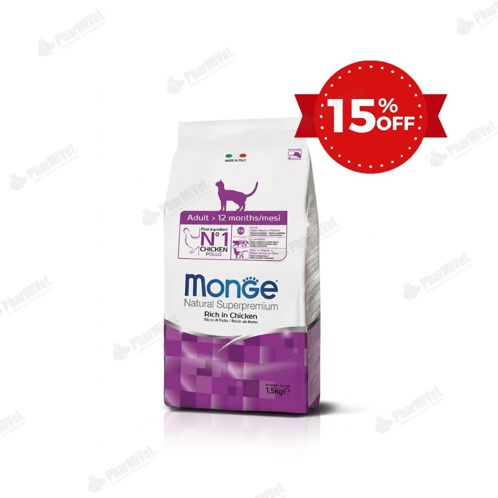 MONGE FELINE ADULT 1.5 KG