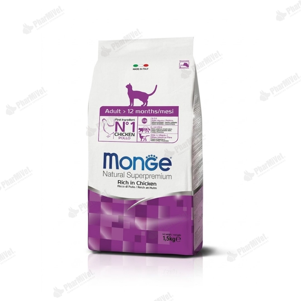 MONGE FELINE ADULT 1.5 KG