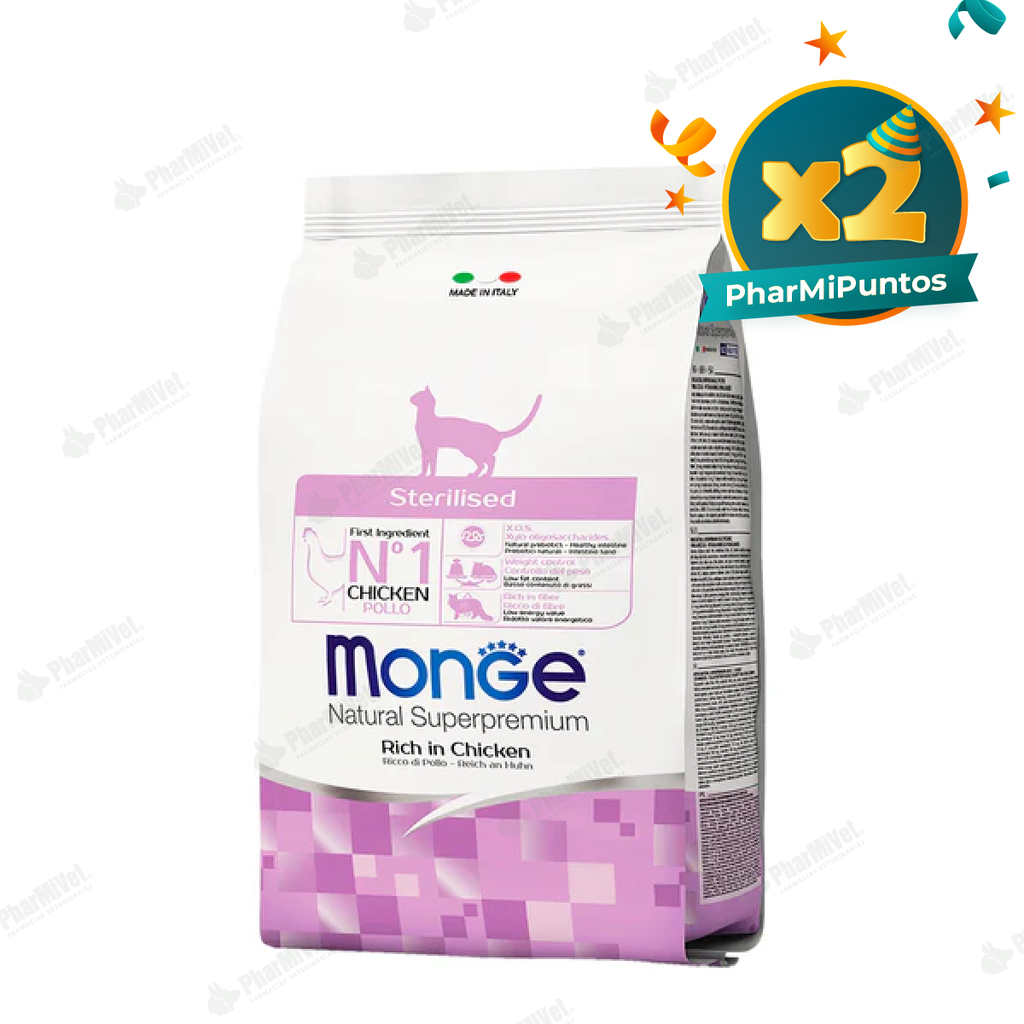 MONGE FELINE ADULT STERILISED 1.5 KG